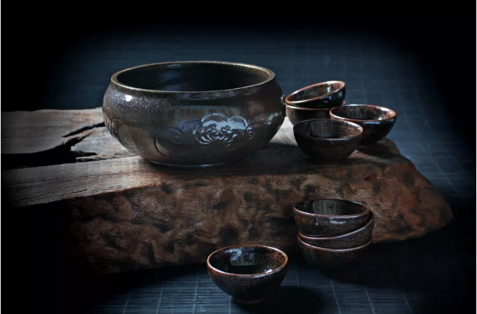 大茶碗：食罷一覺(jué)睡，起來(lái)兩碗茶。(圖2)