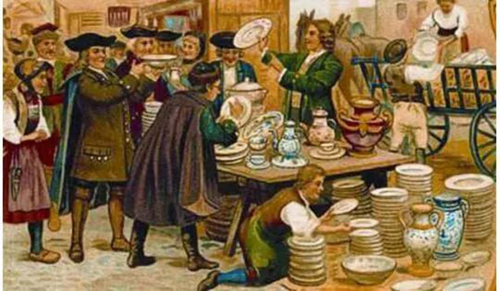 當(dāng)時(shí)的歐洲人，非常癡迷于中國(guó)的陶瓷